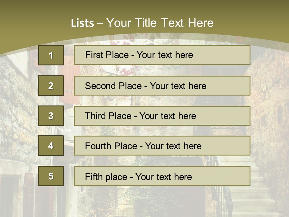 Historical Artwork Home PowerPoint Template