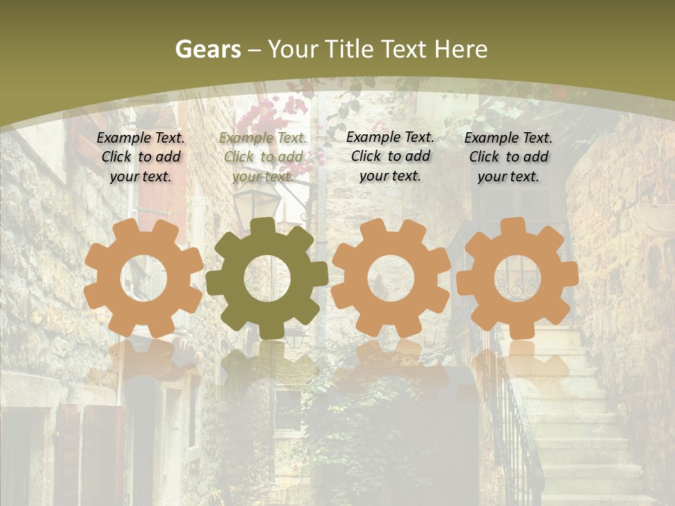 Historical Artwork Home PowerPoint Template