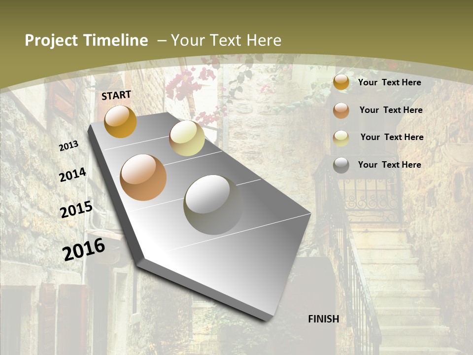 Historical Artwork Home PowerPoint Template