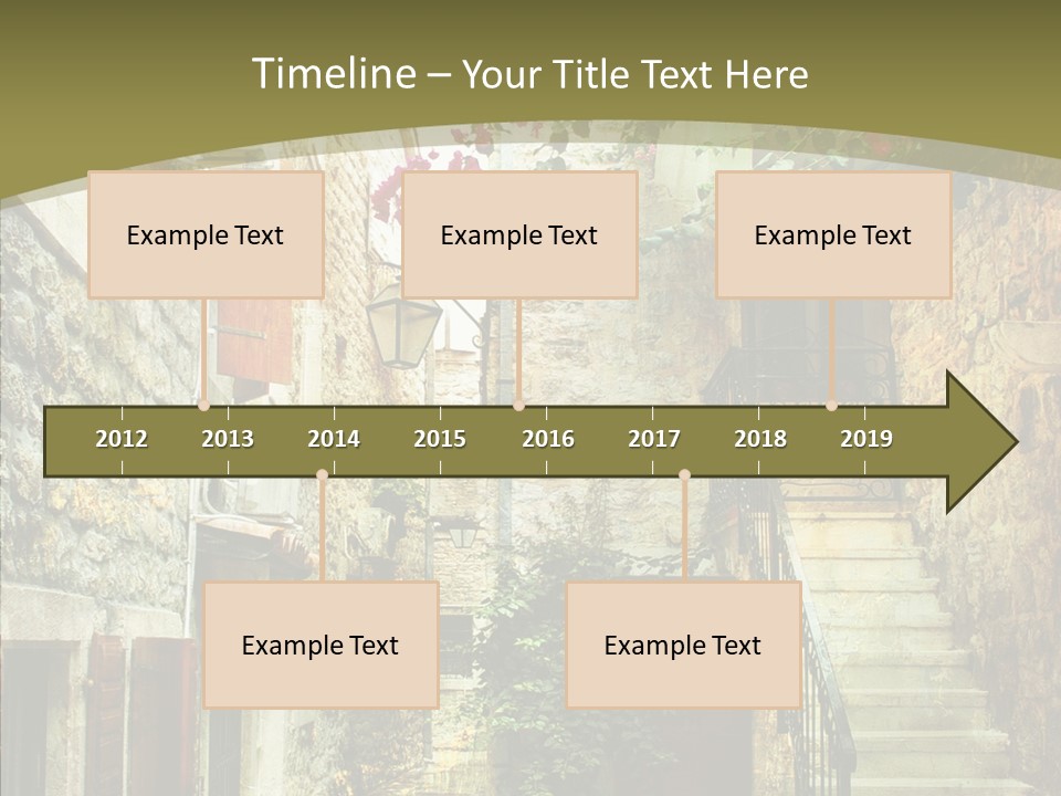 Historical Artwork Home PowerPoint Template