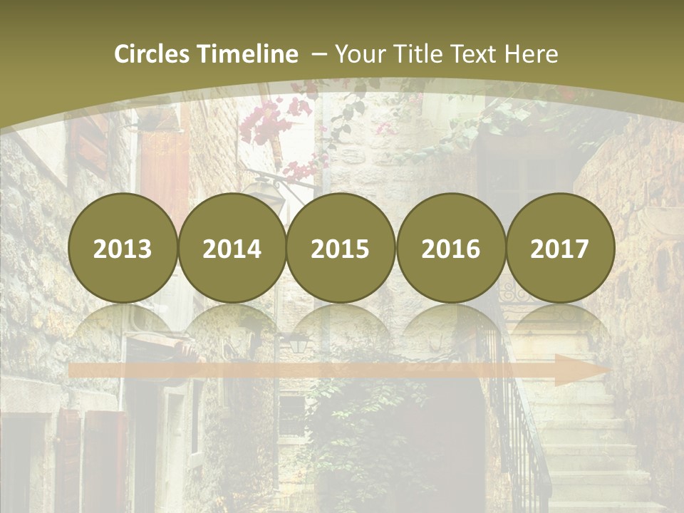 Historical Artwork Home PowerPoint Template