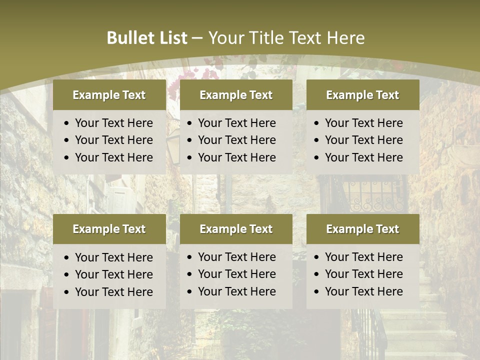 Historical Artwork Home PowerPoint Template