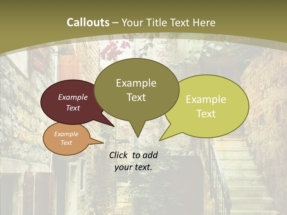 Historical Artwork Home PowerPoint Template