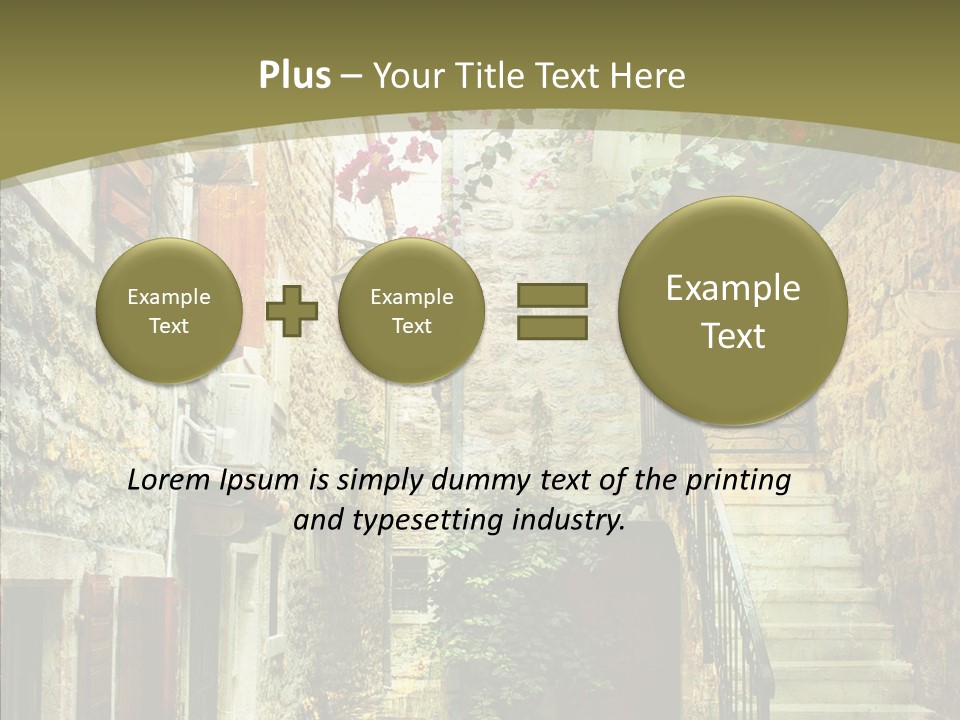 Historical Artwork Home PowerPoint Template