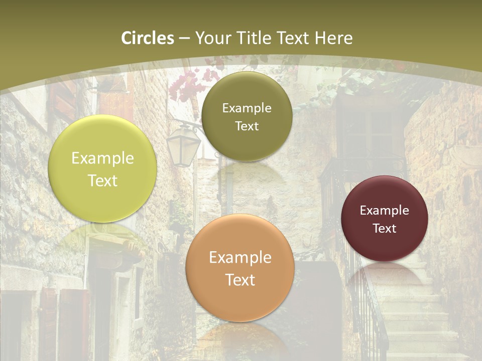 Historical Artwork Home PowerPoint Template