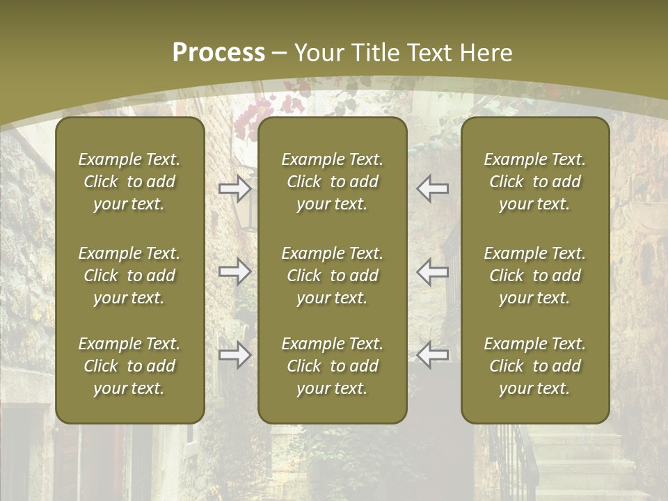 Historical Artwork Home PowerPoint Template