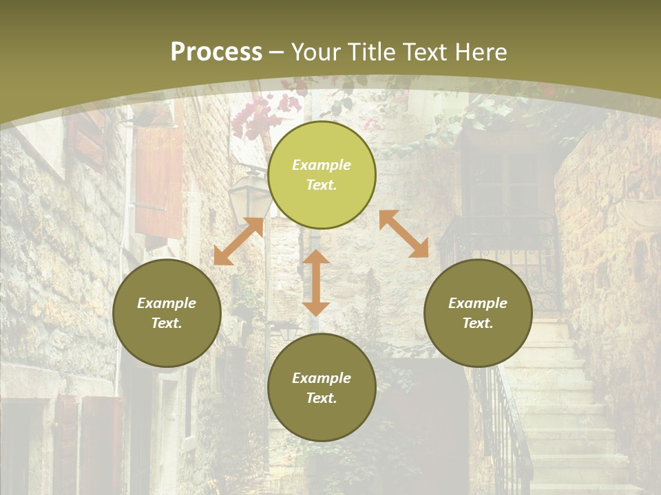 Historical Artwork Home PowerPoint Template