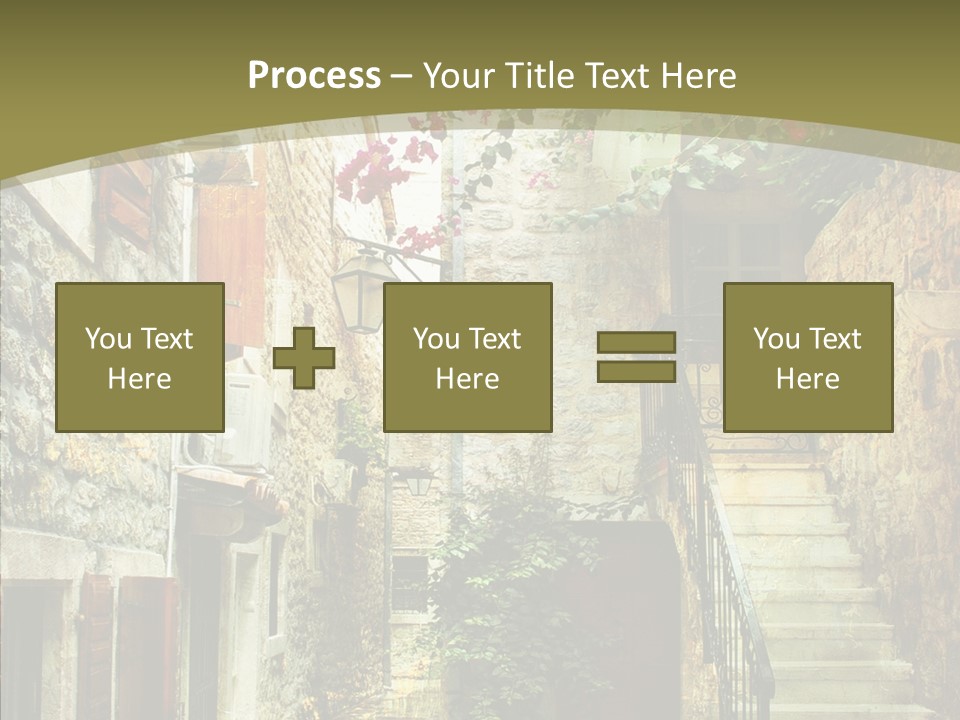 Historical Artwork Home PowerPoint Template