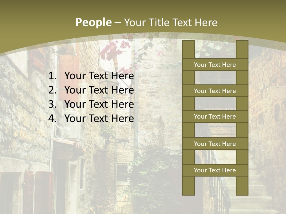 Historical Artwork Home PowerPoint Template