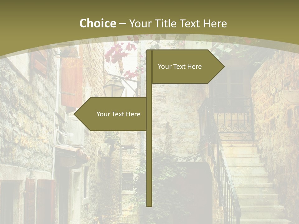 Historical Artwork Home PowerPoint Template