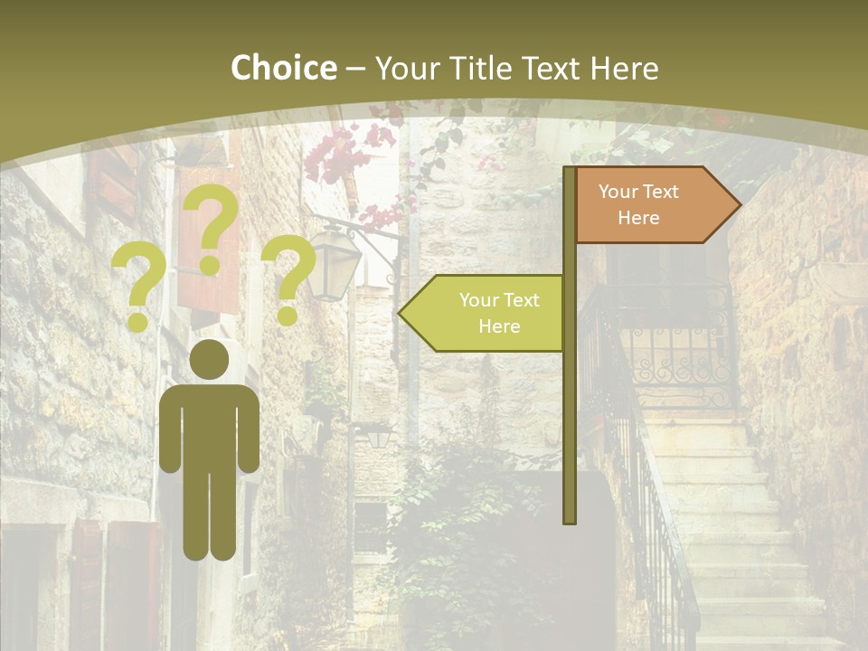 Historical Artwork Home PowerPoint Template