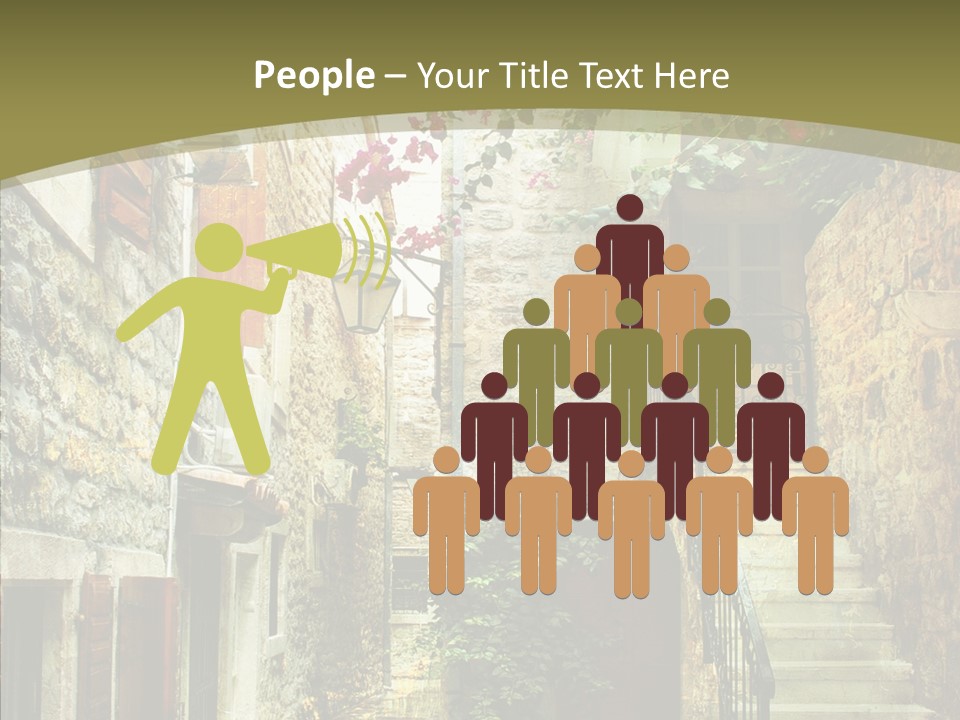 Historical Artwork Home PowerPoint Template