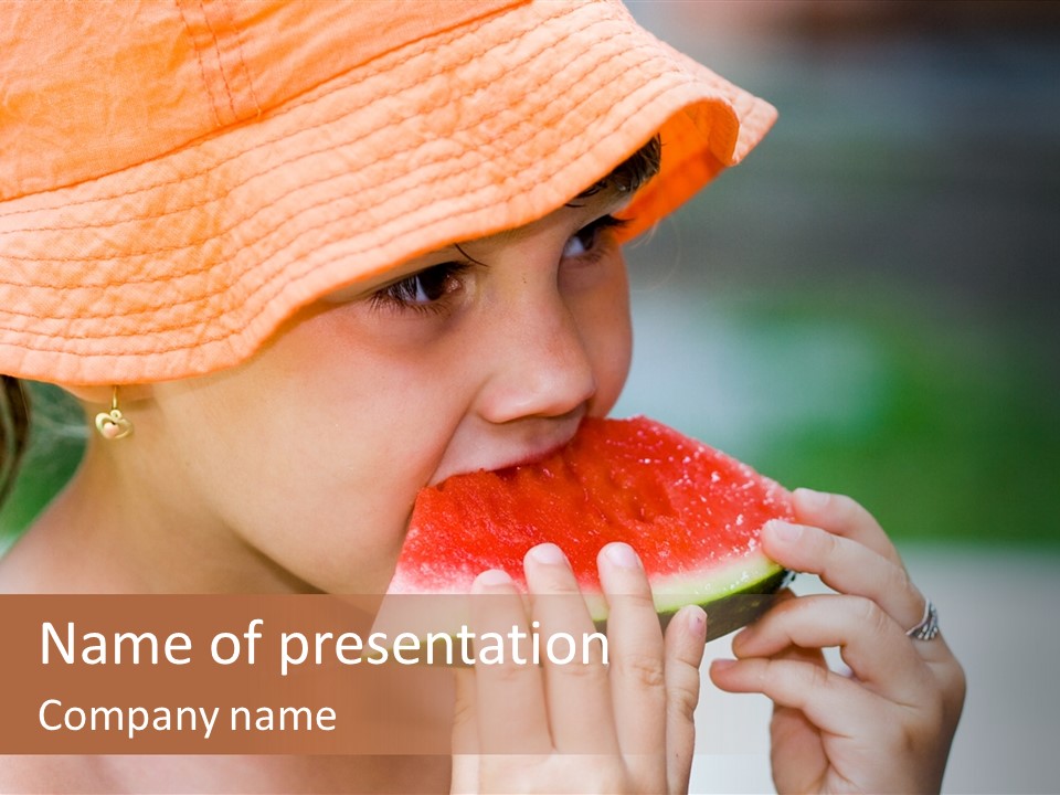 Juice Thirst Sweet PowerPoint Template