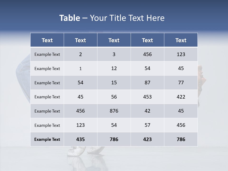 Action Acrobat Skill PowerPoint Template