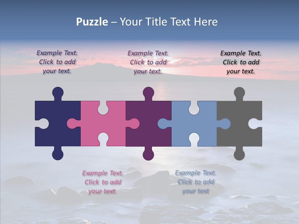 Auckland Zealand Sky PowerPoint Template