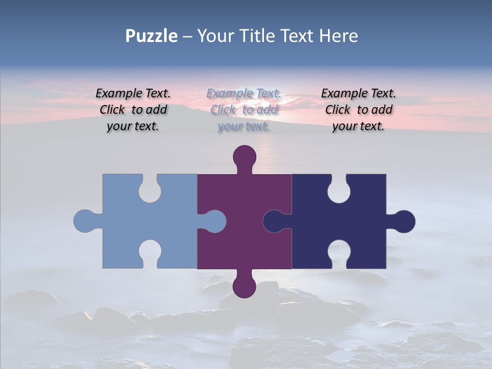 Auckland Zealand Sky PowerPoint Template