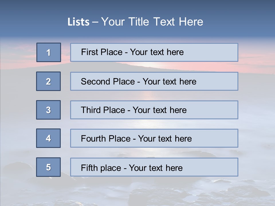 Auckland Zealand Sky PowerPoint Template