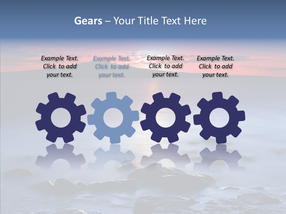 Auckland Zealand Sky PowerPoint Template