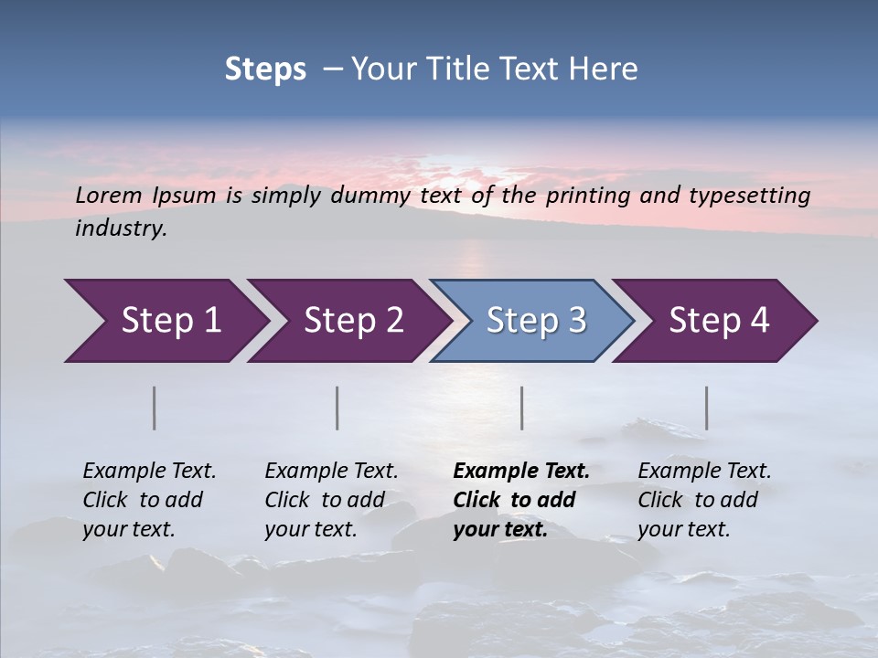 Auckland Zealand Sky PowerPoint Template