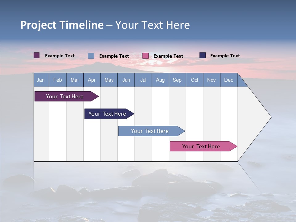 Auckland Zealand Sky PowerPoint Template