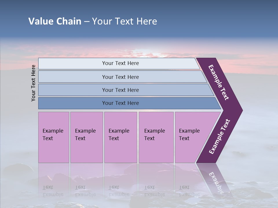 Auckland Zealand Sky PowerPoint Template
