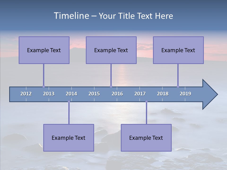 Auckland Zealand Sky PowerPoint Template