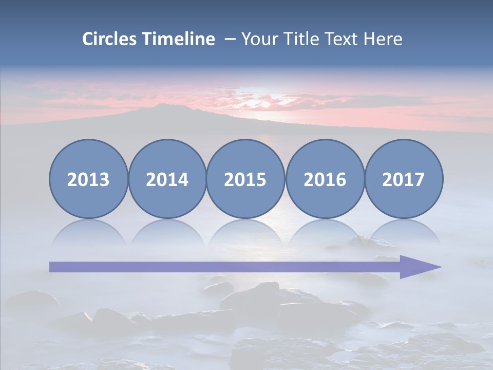 Auckland Zealand Sky PowerPoint Template