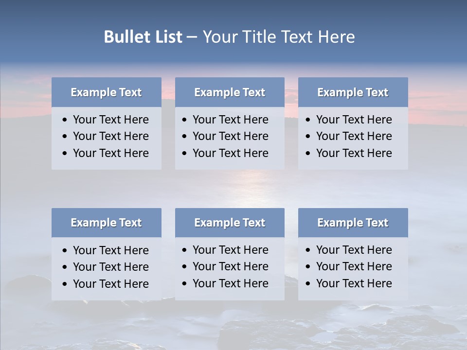 Auckland Zealand Sky PowerPoint Template