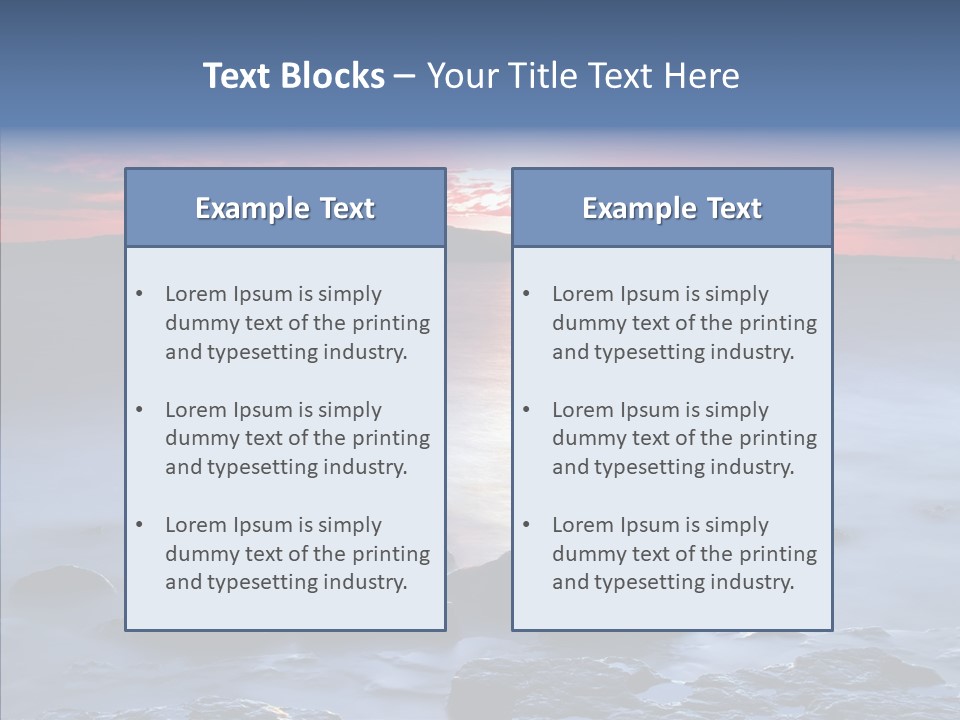 Auckland Zealand Sky PowerPoint Template