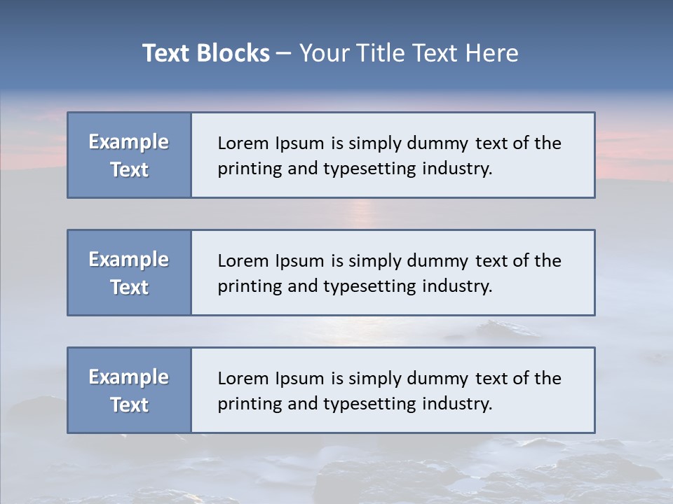 Auckland Zealand Sky PowerPoint Template