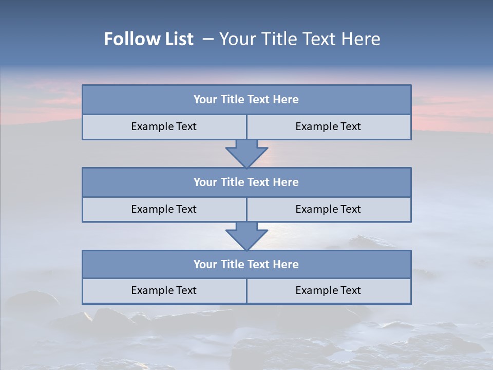 Auckland Zealand Sky PowerPoint Template