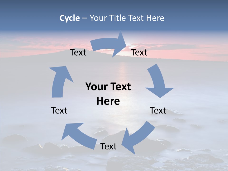 Auckland Zealand Sky PowerPoint Template