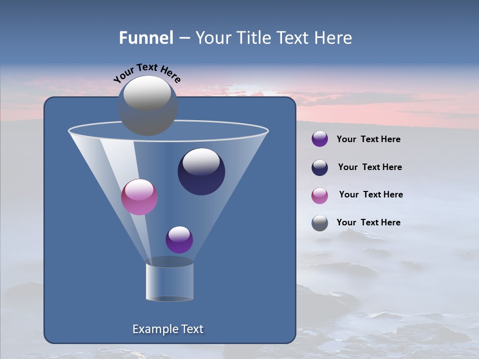 Auckland Zealand Sky PowerPoint Template