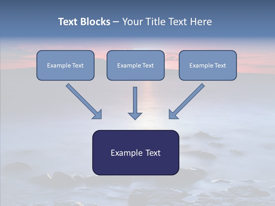 Auckland Zealand Sky PowerPoint Template