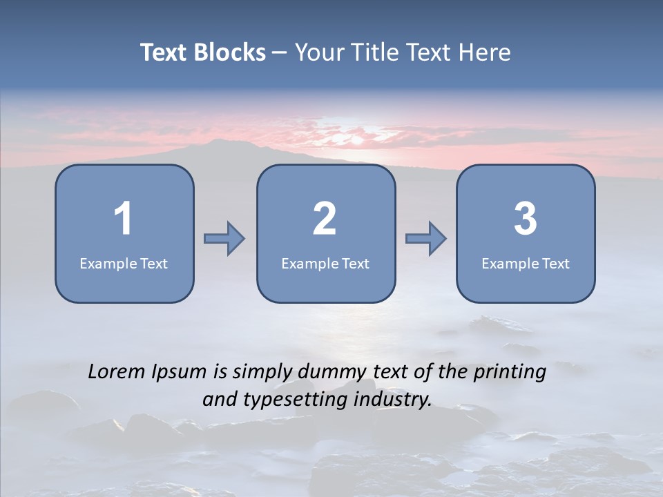 Auckland Zealand Sky PowerPoint Template