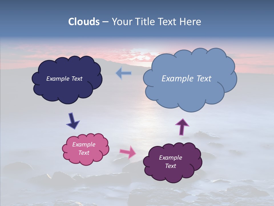 Auckland Zealand Sky PowerPoint Template