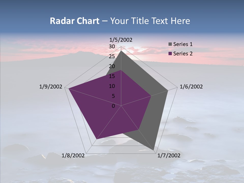Auckland Zealand Sky PowerPoint Template