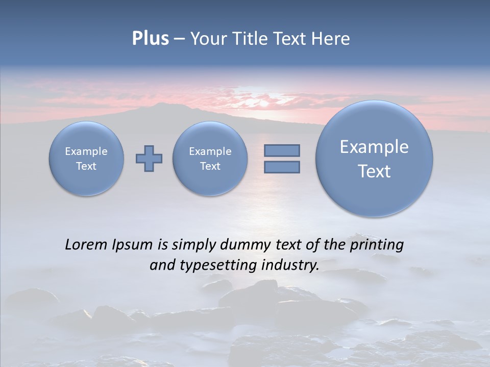 Auckland Zealand Sky PowerPoint Template
