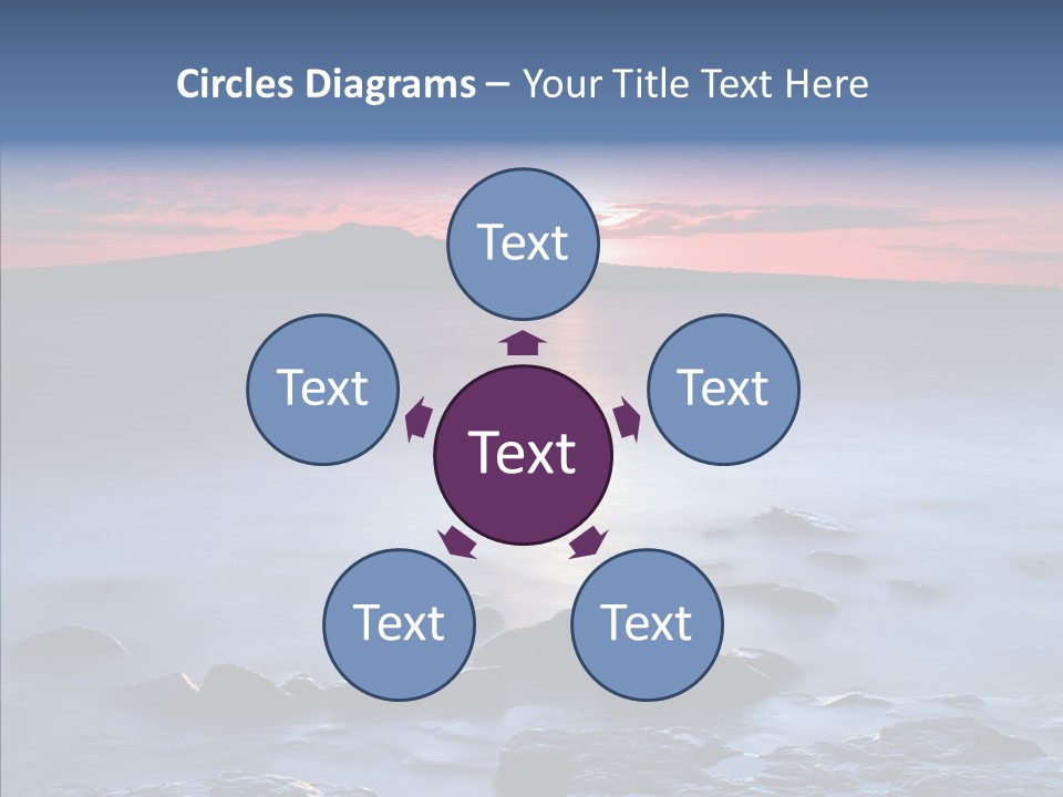 Auckland Zealand Sky PowerPoint Template