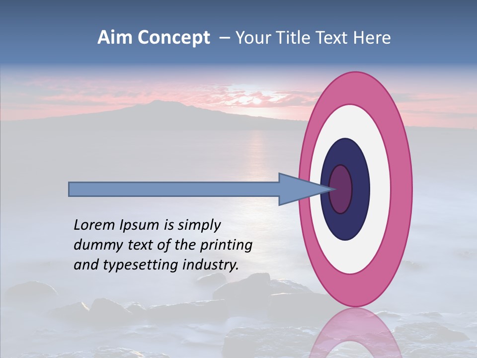 Auckland Zealand Sky PowerPoint Template