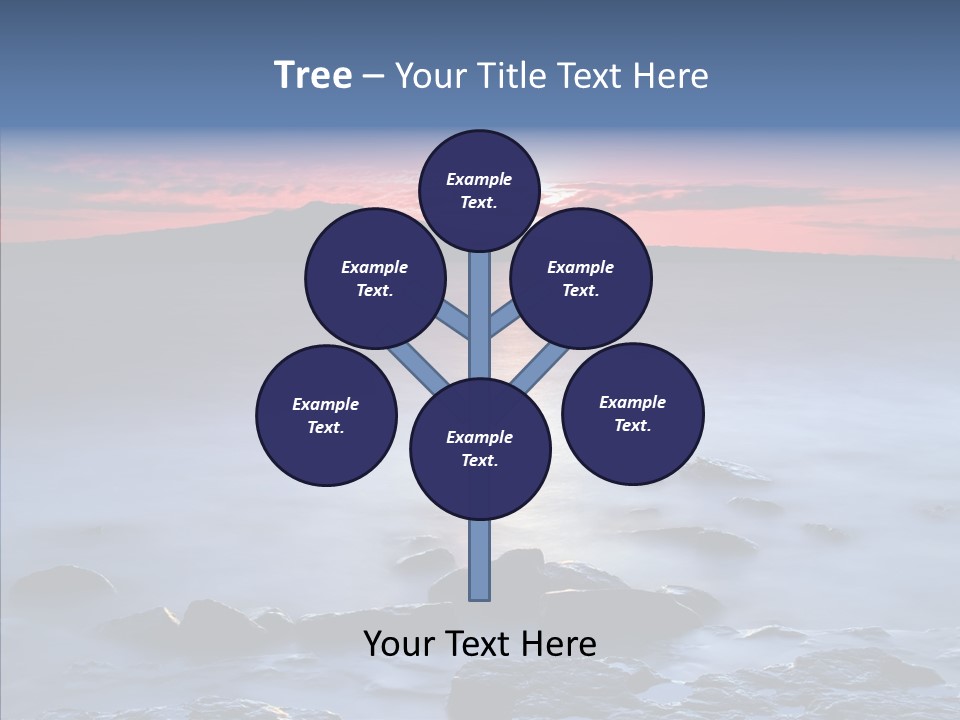 Auckland Zealand Sky PowerPoint Template