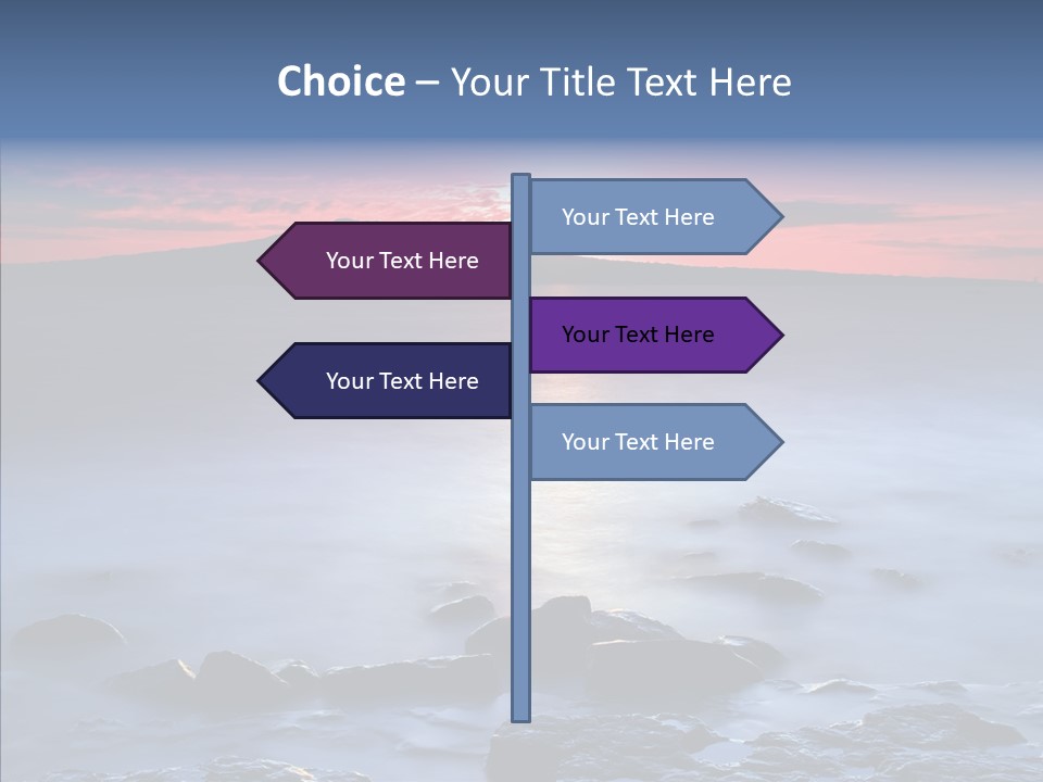 Auckland Zealand Sky PowerPoint Template