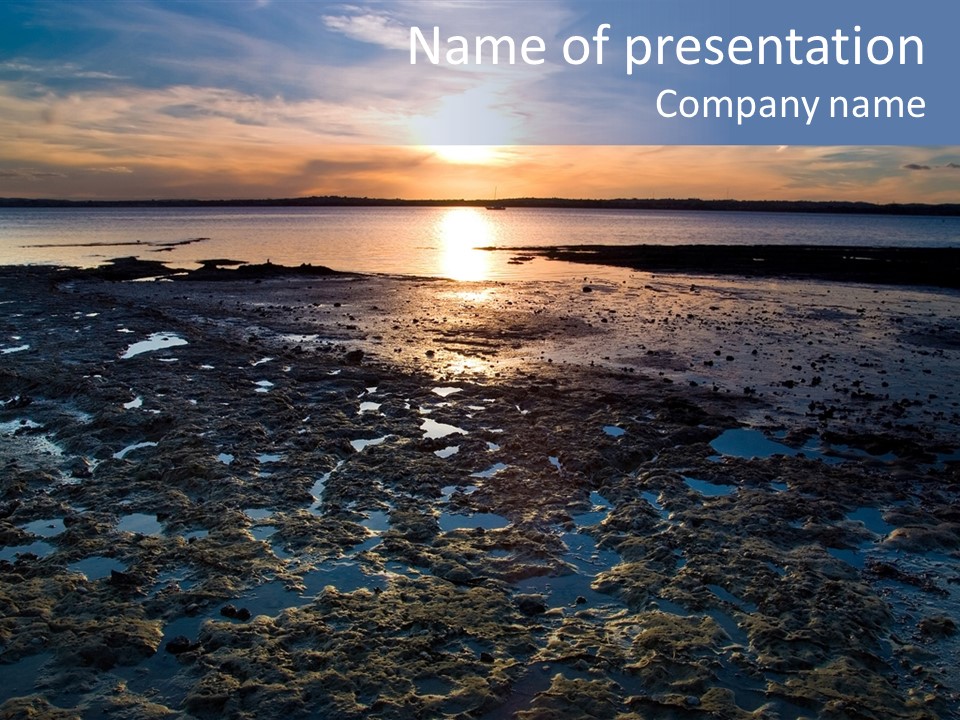 Sunrise Auckland Zealand PowerPoint Template