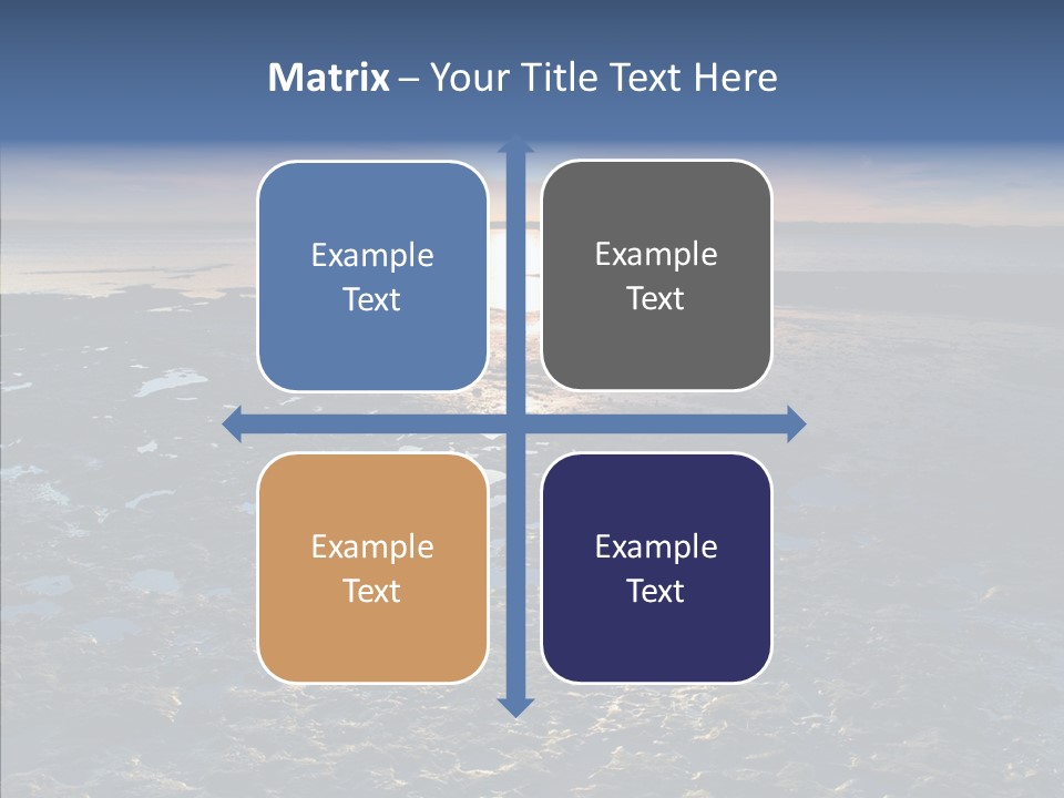 Sunrise Auckland Zealand PowerPoint Template