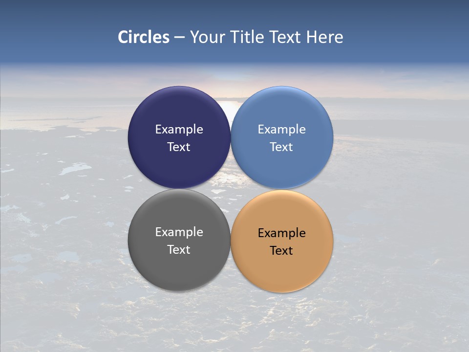 Sunrise Auckland Zealand PowerPoint Template