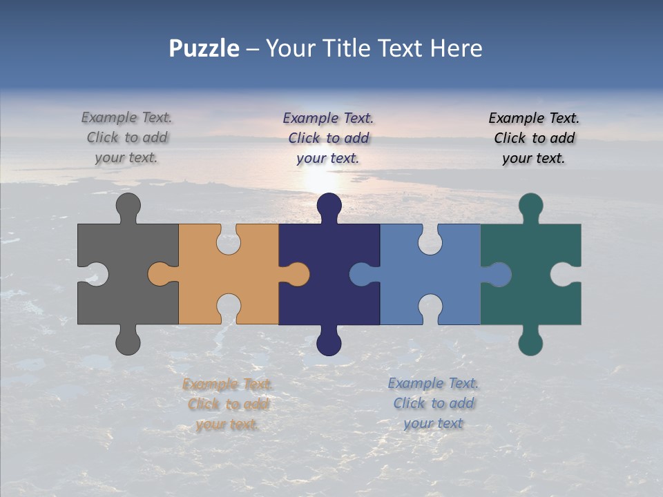 Sunrise Auckland Zealand PowerPoint Template