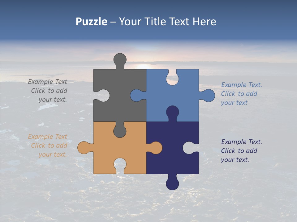 Sunrise Auckland Zealand PowerPoint Template