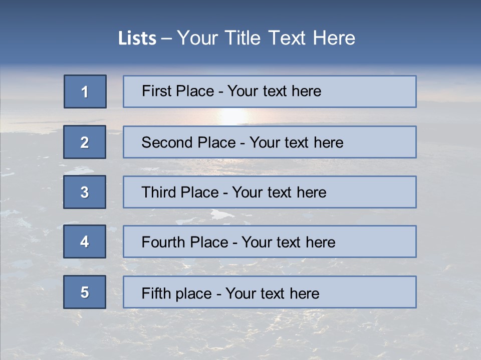Sunrise Auckland Zealand PowerPoint Template