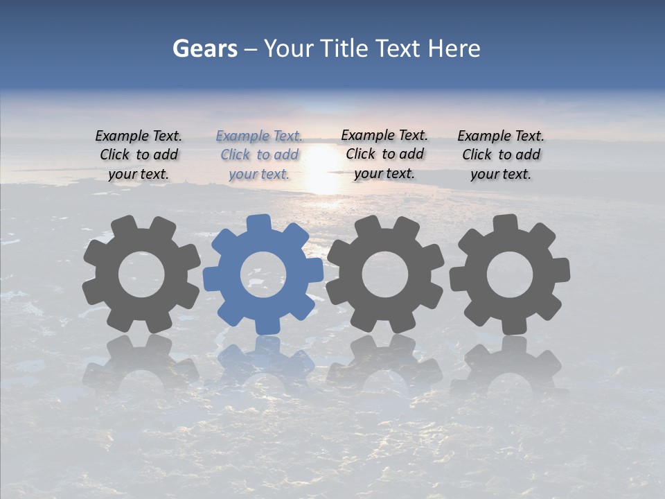 Sunrise Auckland Zealand PowerPoint Template