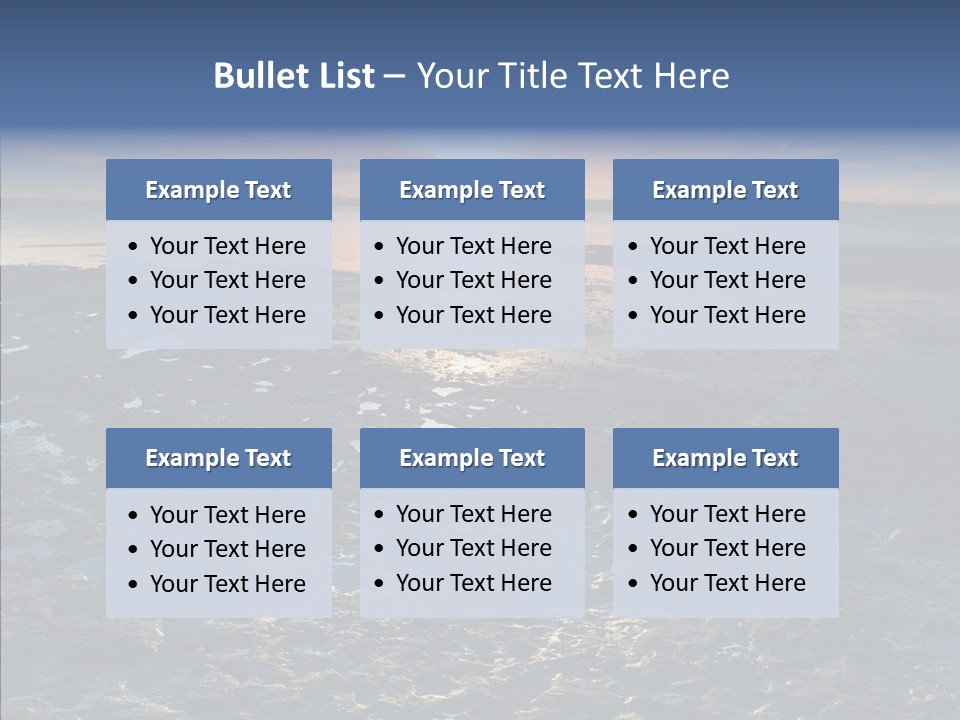 Sunrise Auckland Zealand PowerPoint Template